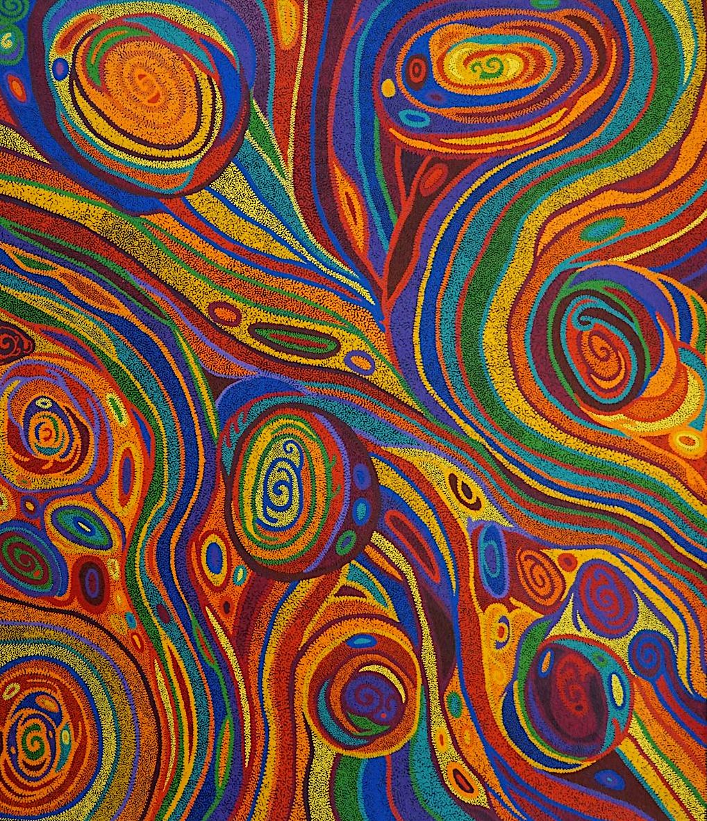 Title: My Country (Springtime Series-23), size 1200 x 900 mm