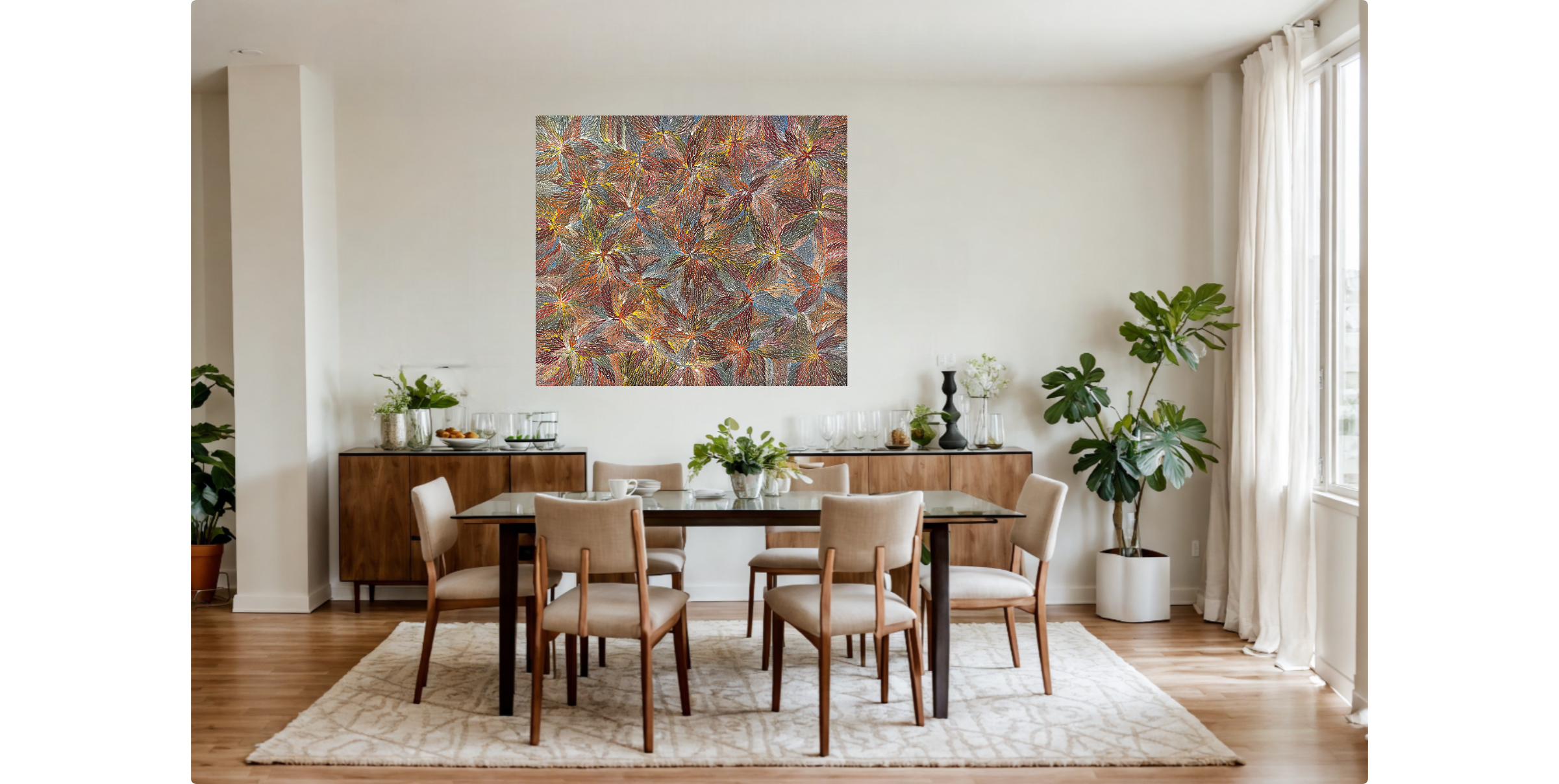 Title: Medicine Leaves, Size 940x1090