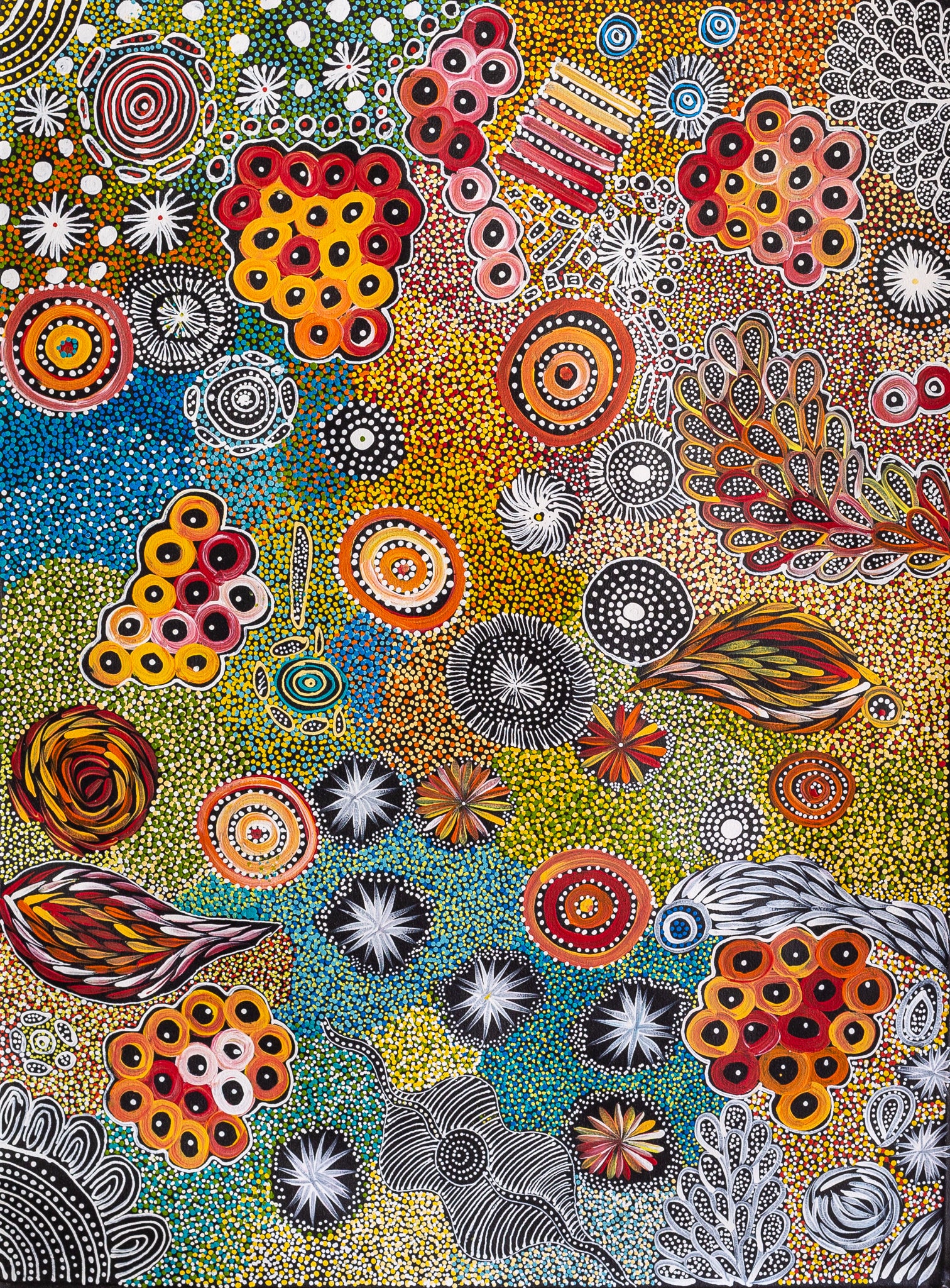 Title: My Country, size 1200 x 900 mm.