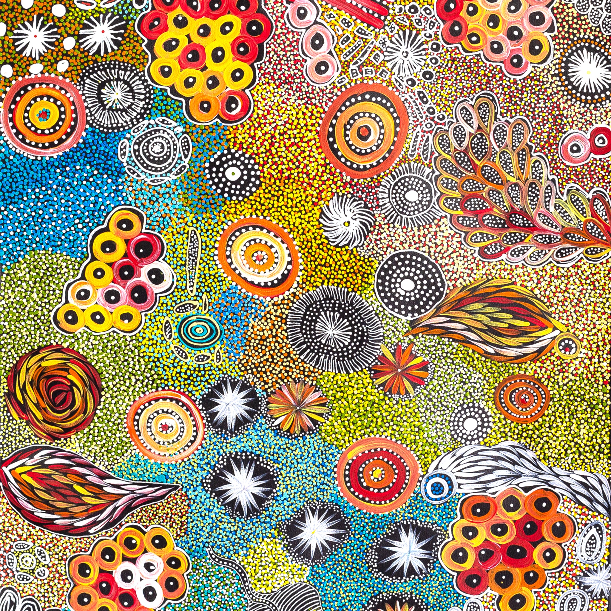 Title: My Country, size 1200 x 900 mm.