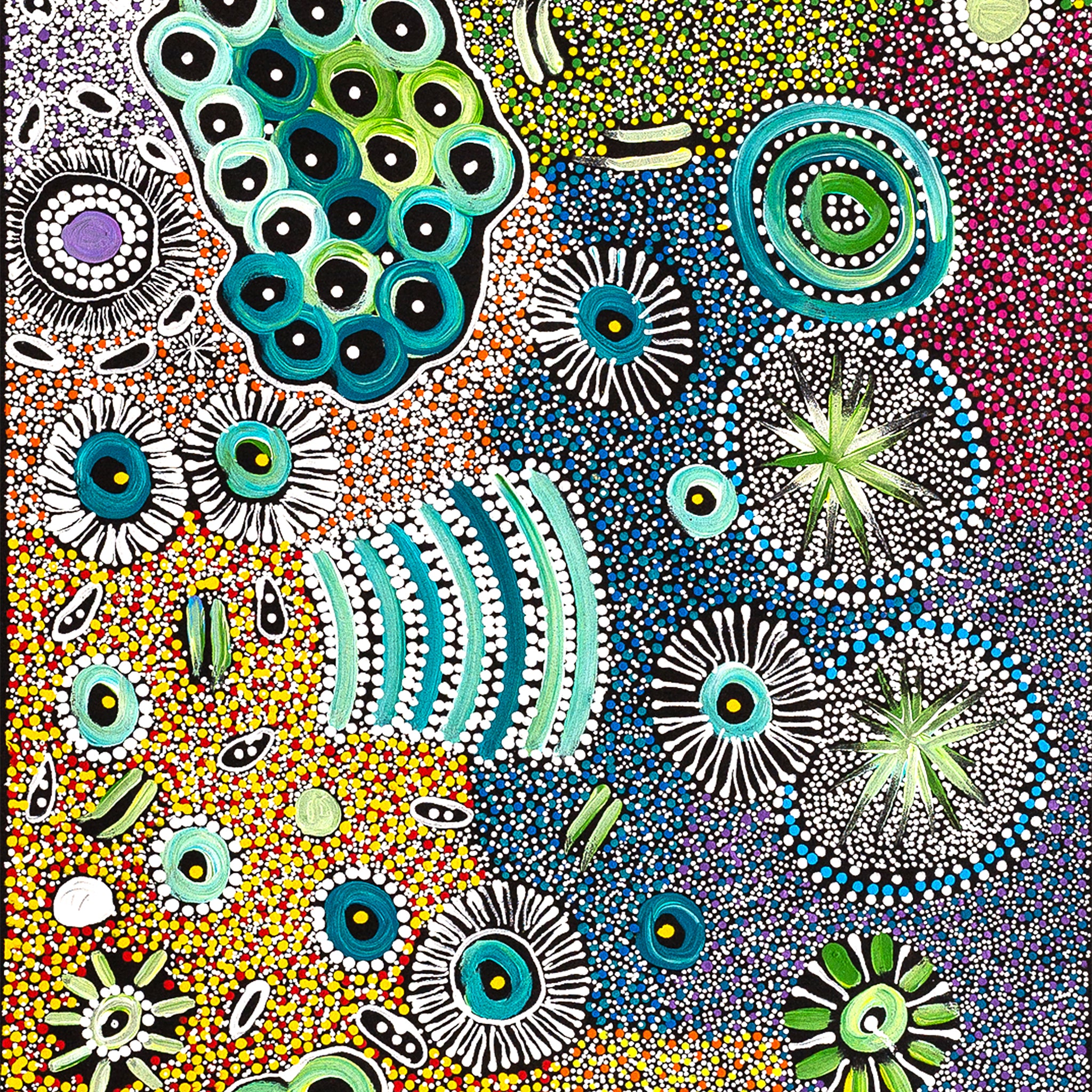 Title: My Country, size 950 x 500 mm.