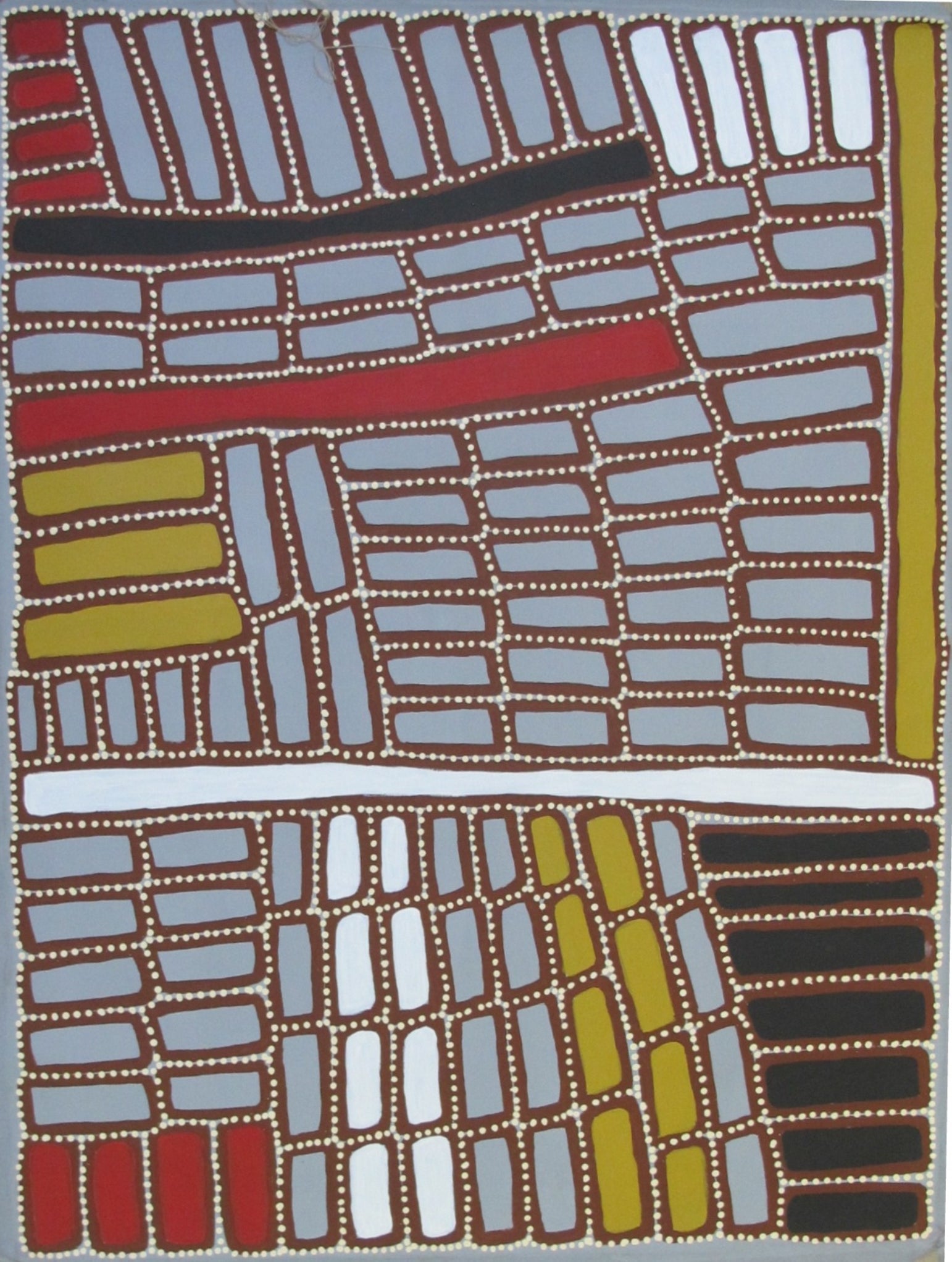 Title: Tingari, size 1210 x 910 mm.