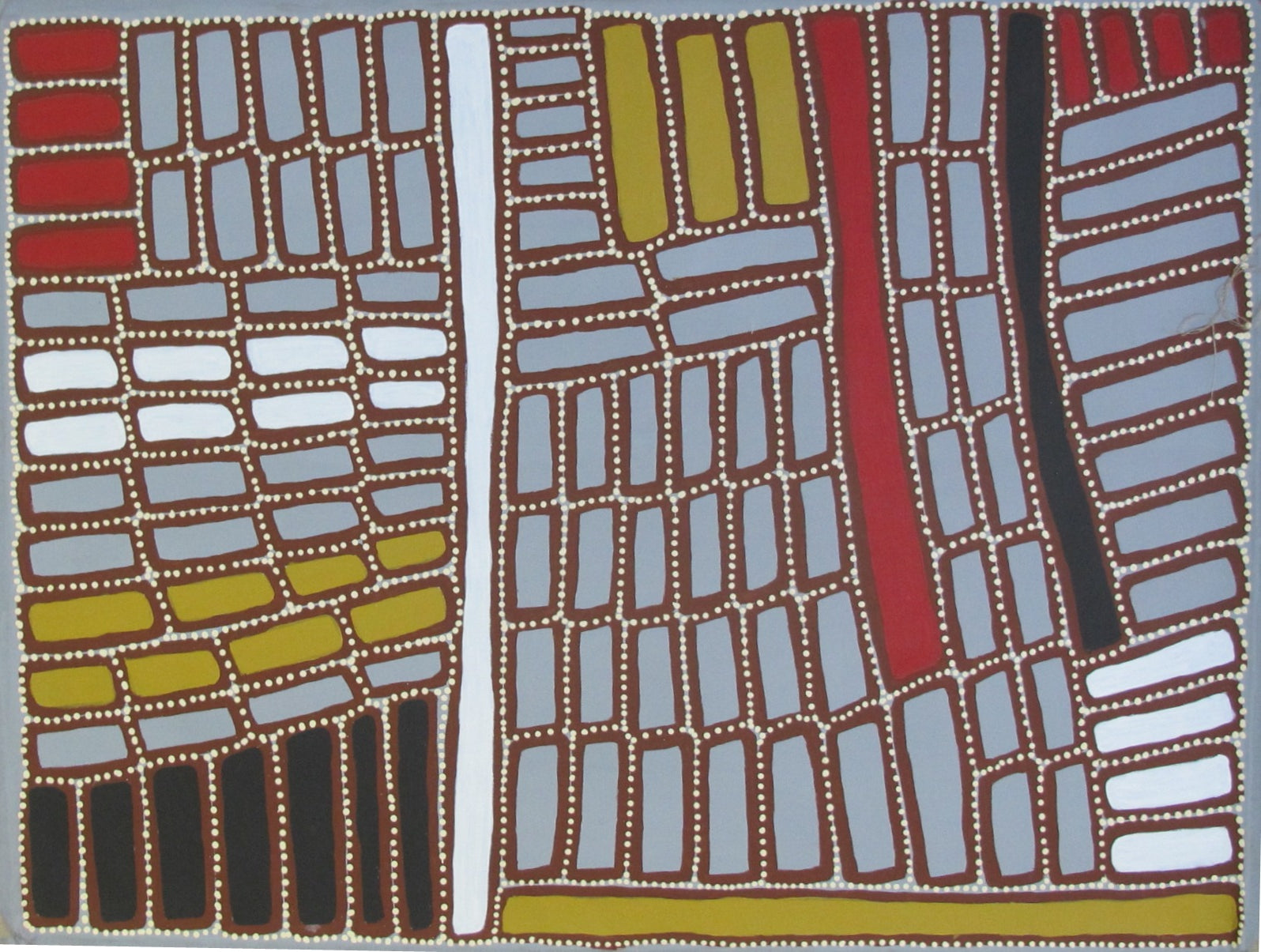 Title: Tingari, size 1210 x 910 mm.