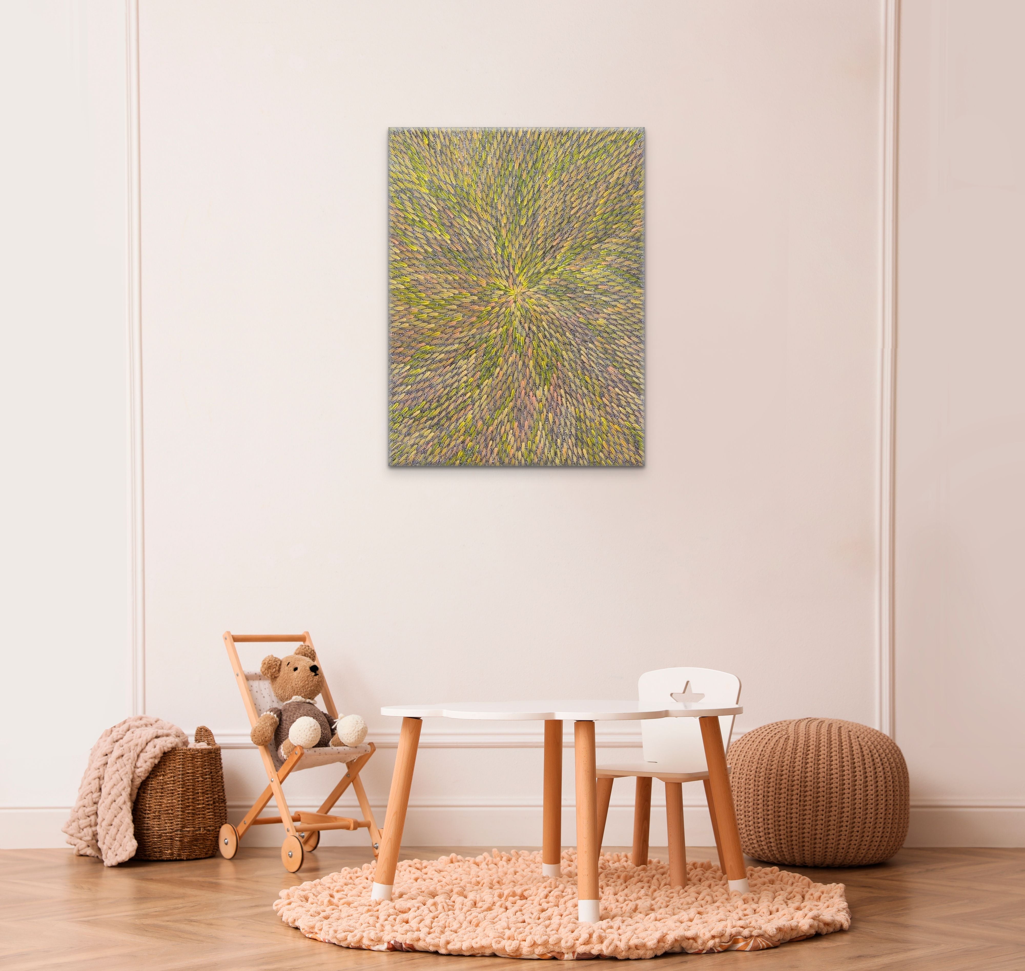 Title: Bush Medicine Leaves, size 930 x 700 mm.