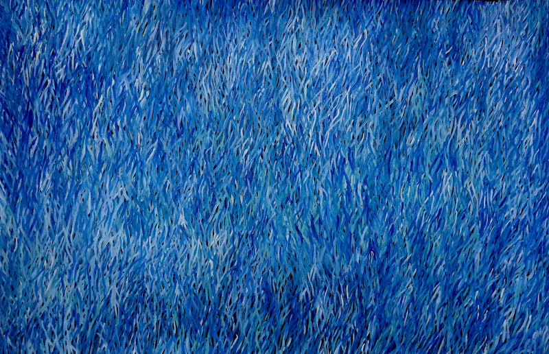 Title:  Grass Seed Dreaming, size 1500 x 2000 mm.