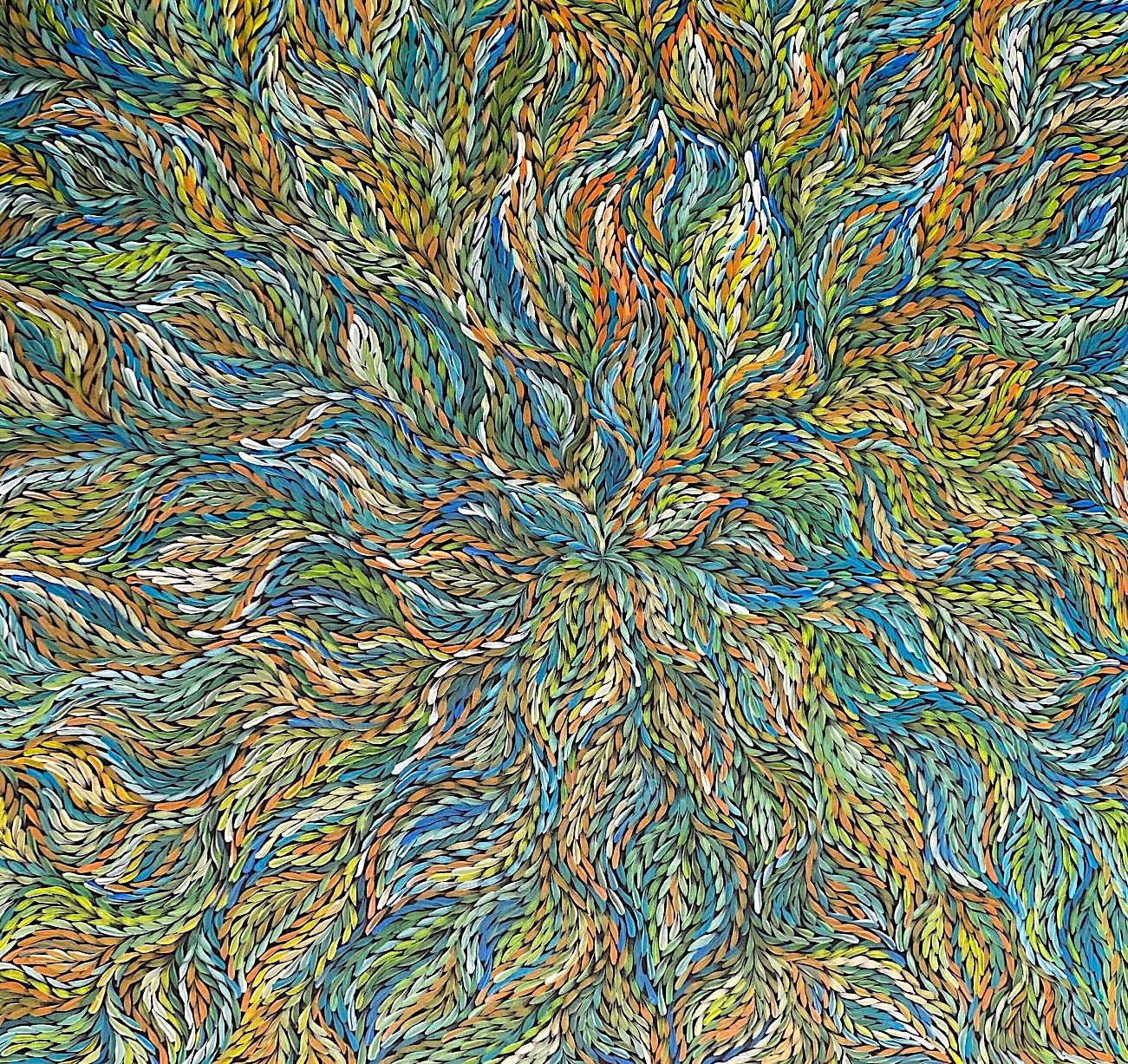 Medicine Leaves, Size: 970x1020 mm