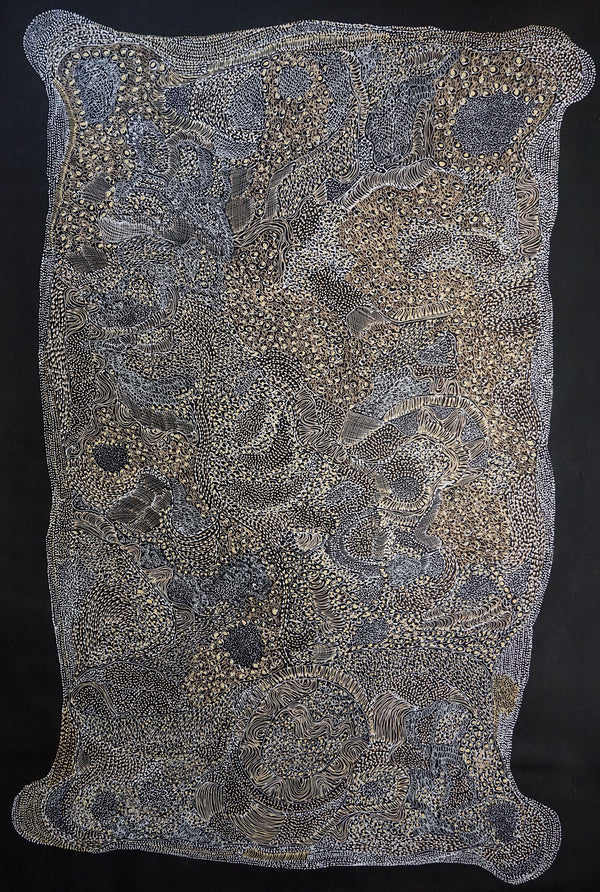 Title:  Nginttaka - Perentie, size 1800 x 1200 mm.