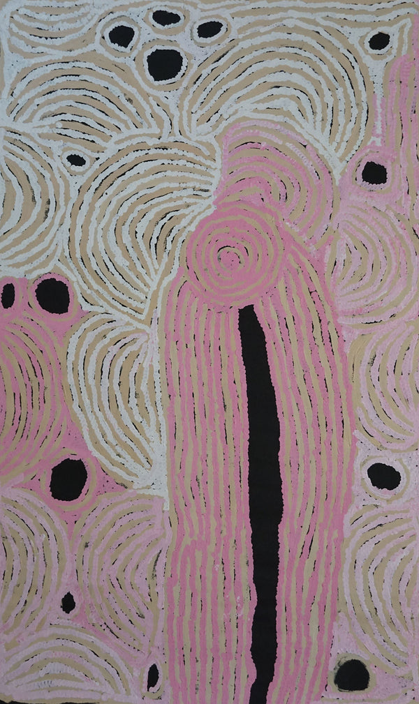 Wirrulunga, size 1500 x 900 mm.