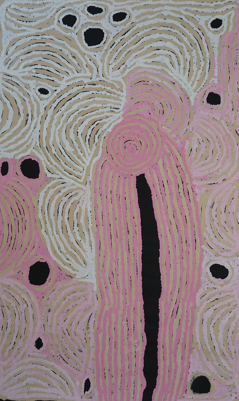 Wirrulunga, size 1500 x 900 mm.