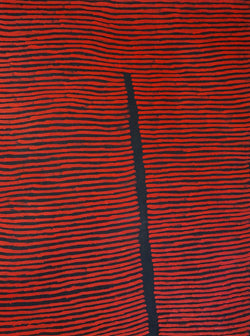Fire Dreaming, size 1200 x 900 mm.