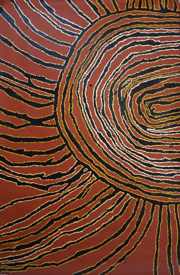 Title:  Women's Dreaming, size 1800 x 1200 mm.