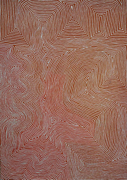Title:  Tingari, size 1800 x 1200 mm.