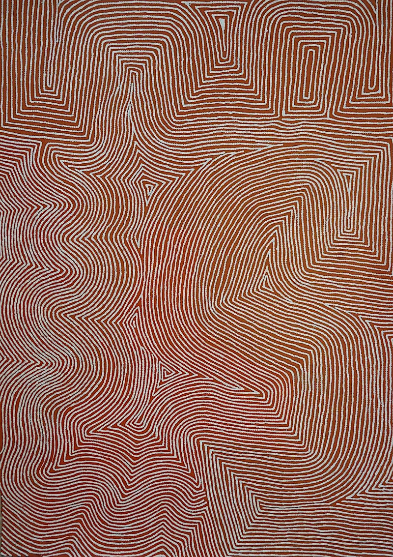 Title:  Tingari, size 1800 x 1200 mm.