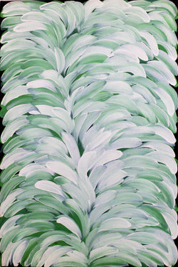 Bush Medicine Leaves, size 900 x 600 mm.